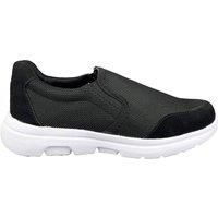 Atlas for Men Men's Lightweight Slip-on Trainers in Black | Size: 11