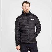 Men's Athletic Outdoor Hybrid Insulated Jacket, Black