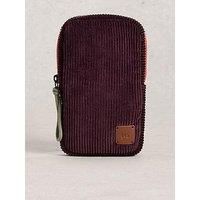 White Stuff Meadow Corduroy Phone Bag - Purple