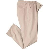 Atlas for Men Men's Stylish Chinos in Beige | Size: 44R
