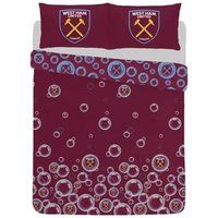 West Ham United Fc  Single BS5921  's Duvet cover in Purple