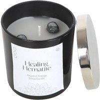 Something Different Healing Hematite Candle / One Size Black/White SD10227