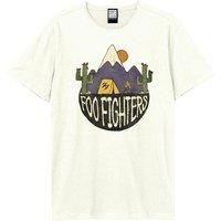 Amplified  Mexican Camp  women's T shirt in Multicolour