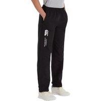 Canterbury Womens/Ladies Open Hem Tracksuit Bottoms / 14 UK Black PT236