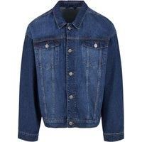 Build Your Brand Mens Boxy Denim Jacket / N/A N/A RW10763