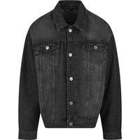 Build Your Brand Mens Boxy Denim Jacket / N/A N/A RW10763