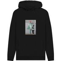 Apoh Unisex Adult Christmas Tree Banksy Hoodie / N/A N/A PN1640