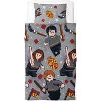 Harry Potter Gryffindor Lego Reversible Duvet Set