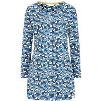 Lazy Jacks Womens/Ladies Printed TunicM Bluebell  LJ337