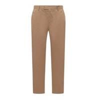 Burberry Mens Shilton Cotton Trousers / 36R Camel Beige SY3423