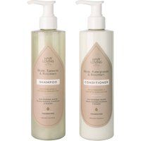 Hair Loving Conditioner & Shampoo Combo Pack 300ml each in Bottle Green