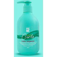Give Me Cosmetics Four Curls Curly Hair Products, Moisturising Shampoo Sulphate Free for Coily Wavy Kinky, Hydrating Formula Infused with Shea Butter Castor and Jojoba Oil
