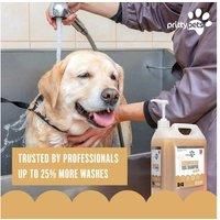 Oatmeal Dog Shampoo PRITTY PETS 1 LITRE Oatmeal Shampoo for Dogs - Professional PH Balanced, Cruelty Free, Silicone & Paraban Free, Puppy Friendly Dog Grooming Shampoo - Made in the UK (1L with Pump)