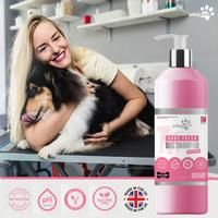 Baby Powder Dog Shampoo PRITTY PETS Baby Fresh Dog Shampoo for Smelly Dogs - Professional PH Balanced, Cruelty Free, Vegan & Puppy Friendly Dog Grooming Shampoo - Made in the UK (500ml with Pump)