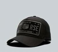 Christian Rose Vinyl Trucker Cap - Black - Size ONE SIZE