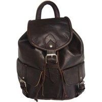 'The Larache' Small Leather Rucksack