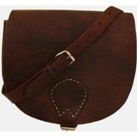 'The Temara' Large Leather Saddle Bag