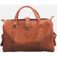 'The Rabat' Leather Bowling Bag