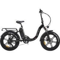 Hygge Vester Step 2025 Electric Bike for Adults, Folding E-Bike with 48V 14Ah Battery, 250W Hub Motor Electric Bicycle with 7-Speed Gears - Onyx Black