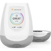 NOOKU Multi Smart Indoor Air Quality Monitor - White, White