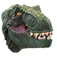 Wild Thingz Green T-Rex Hand Puppet, Green