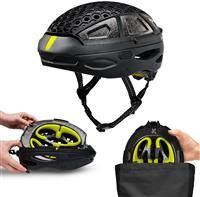 Newlane Folding Commuter Helmet, 56-61Cm, Yellow