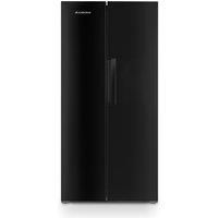 Iceking SBS178BL American Fridge Freezer in Black Frost Free