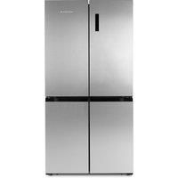 Iceking XD183X American Fridge Freezer in Dark Inox Frost Free