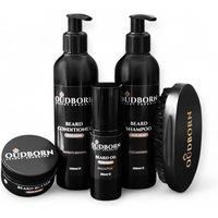 Oudborn Men's Beard Care Set in Black