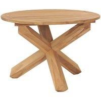 Garden Dining Table 110x75 cm Solid Teak Wood
