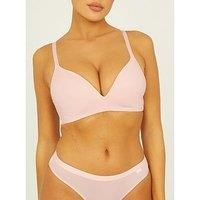 Boux Avenue Non Wired Plunge Bra - 05 Boux Blush