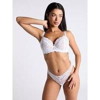 Boux Avenue Mollie Dd+ 24 Non Padded Balconette Bra - White