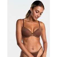 Boux Avenue Ultra Light T-Shirt Bra - 04 Deep - Brown