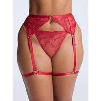 Boux Avenue Natalia Tanga Thong - Red