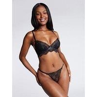 Boux Avenue Luna Balconette Bra - Black Mix