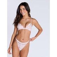 Boux Avenue Irina Tanga Thong - Light Pink