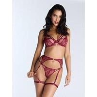 Boux Avenue Lucia Balconette Bra - Wine