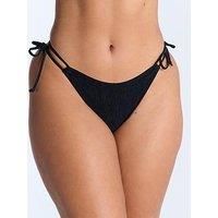 Boux Avenue Ibiza Texture Brief - Black