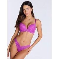 Boux Avenue Aliyah Plunge Bra - Purple Mix