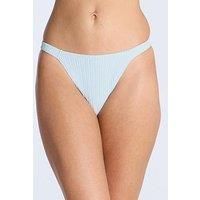 Boux Avenue Amalfi Texture Tanga Brazilian - Powder Blue