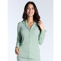 Boux Avenue Pyjama Top Women's Ribbed Soft Modal Long Sleeve Luxury Nightwear