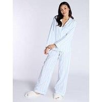 Boux Avenue Pyjama Set Women's Soft Heart Pointelle Top and Leggings Nightwear