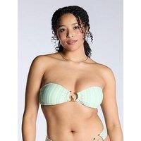 Boux Avenue Neapolitan Bandeau Bikini Top - Multicoloured - Multi