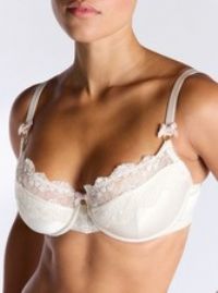 Boux Avenue Balconette Bra Women's Clover Satin Ladies Sexy Padded Lingerie