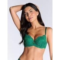 Boux Avenue Billie Balconette Bra - Green