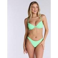 Boux Avenue Ibiza Texture Bikini Briefs - Green
