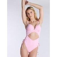 Boux Avenue Valentina Ultra Boost Swimsuit - Pink