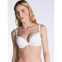 Boux Avenue Adria Double Boost Bikini Top - White