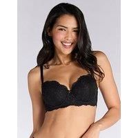 Boux Avenue Emma Balconette Bra - Black
