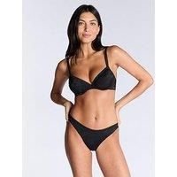 Boux Avenue Alba Broderie Bikini Top - Black